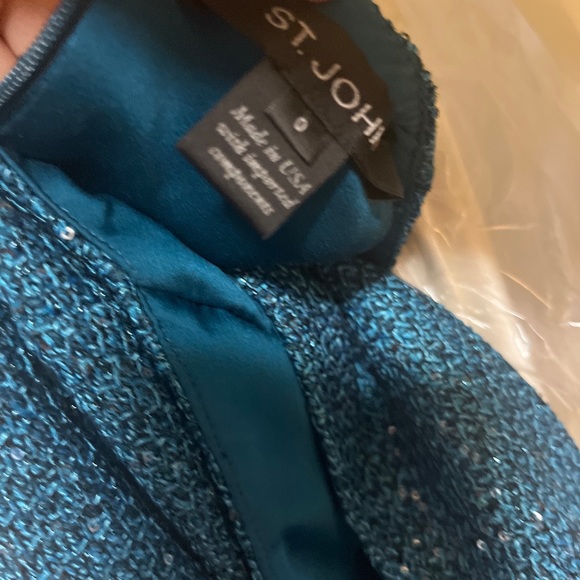 St John collection luxe sequin halter gown 0 - Picture 5 of 8